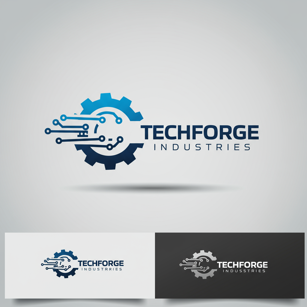 TechForge Industries Logo